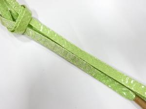 未使用品　正絹　手組帯締め